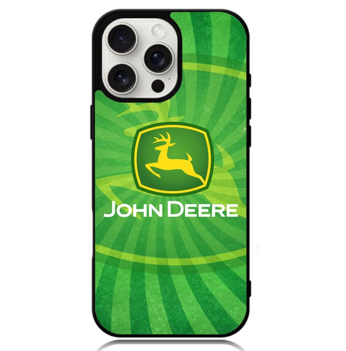 John Deere Tractors logo Case iPhone 16 Pro BC1327