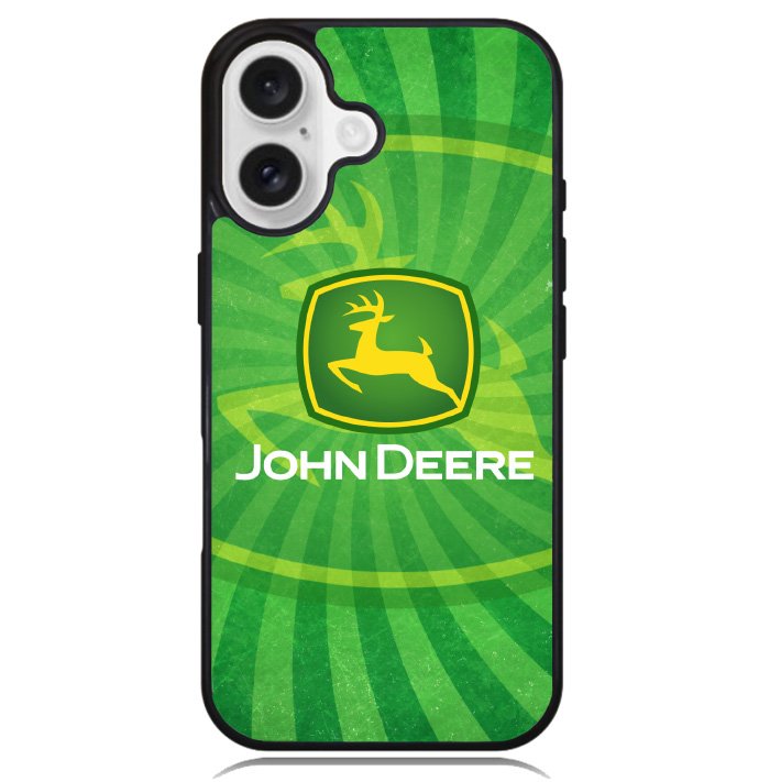 John Deere Tractors logo Case iPhone 16 BC1327