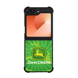 John Deere Tractors logo Case Samsung Galaxy Z Flip 6 5G BC1327