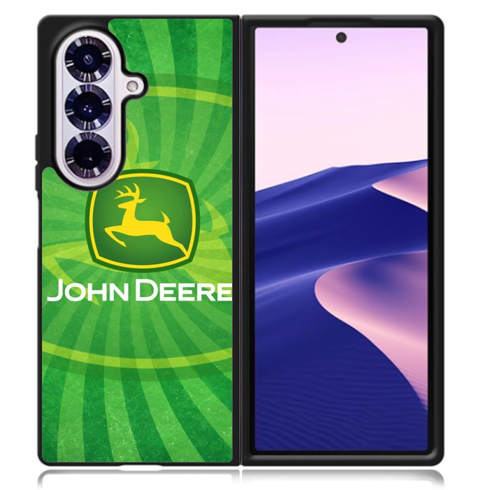 John Deere Tractors logo Samsung Galaxy Z Fold 7 5G Case BC1327