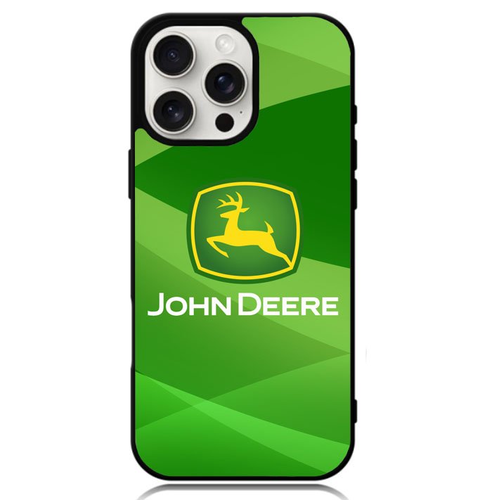 John Deere logo Case iPhone 16 Pro BC1328