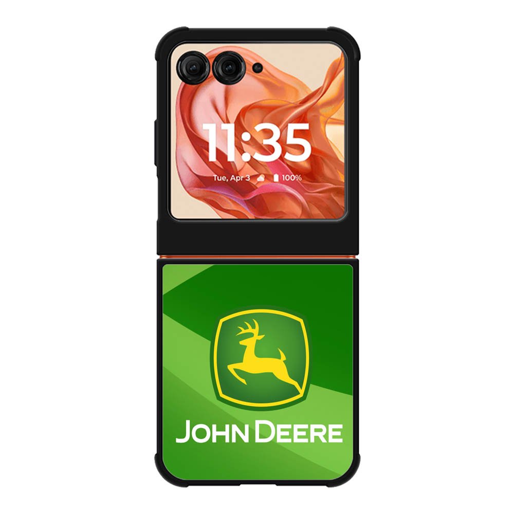 John Deere logo Motorola Moto Razr 2025/2024 , Moto Razr 60/50 Case BC1328
