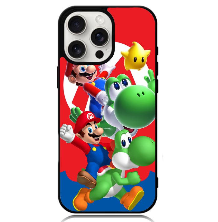 mario bros yoshi Case iPhone 16 Pro BC1333