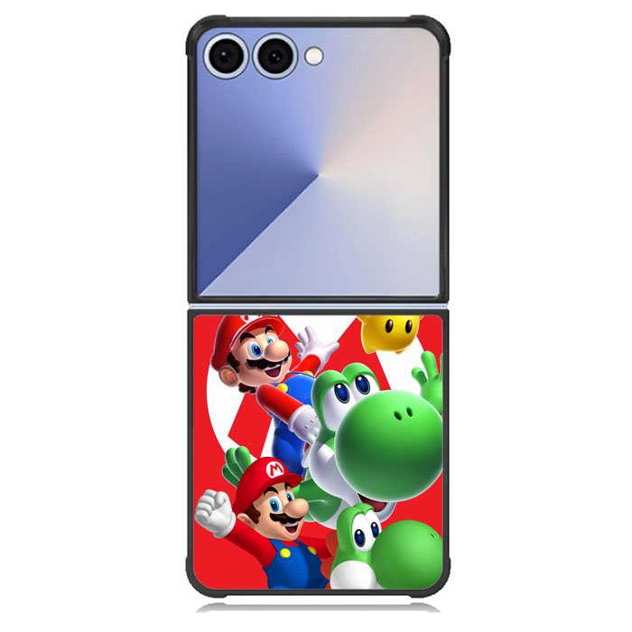 mario bros yoshi Samsung Galaxy Z Flip 7 Case BC1333