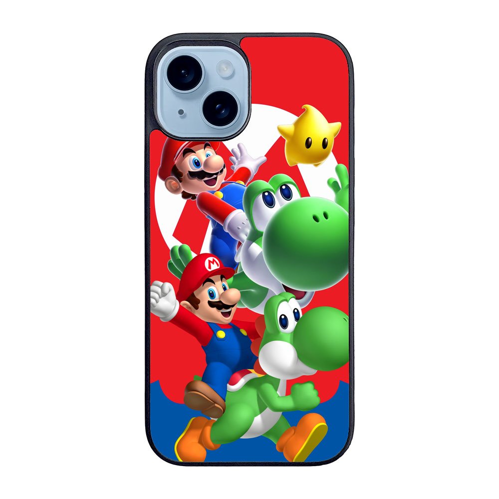 mario bros yoshi Case iPhone 15 Plus BC1333