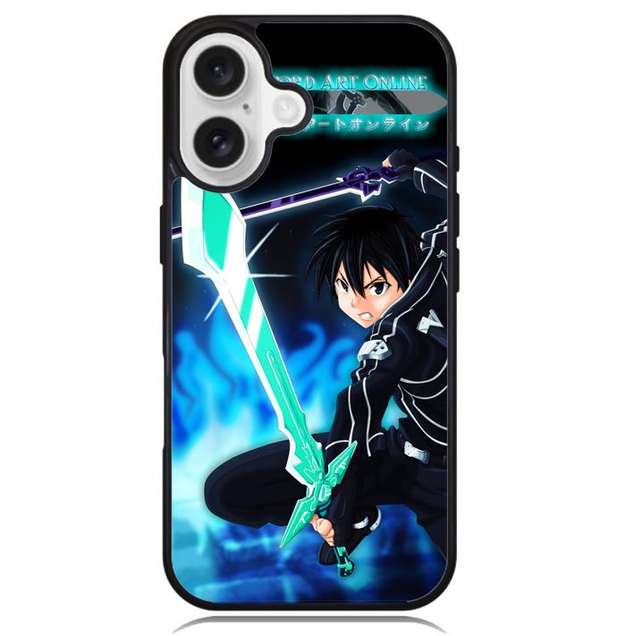 Sword Art Online Kirito Z3494 iPhone 16 Case