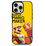 super mario yellow maker Z3525 iPhone 16 Pro Max Case