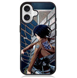 Attack on Titan Mikasa Z3546 iPhone 16 Plus Case