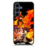 portgas d ace natsu fairy tail Z3594 Samsung Galaxy S25 FE Case
