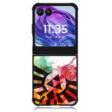 Legend of Zelda Symbol Paint Motorola Moto Razr 2024 , Moto Razr 50 Case