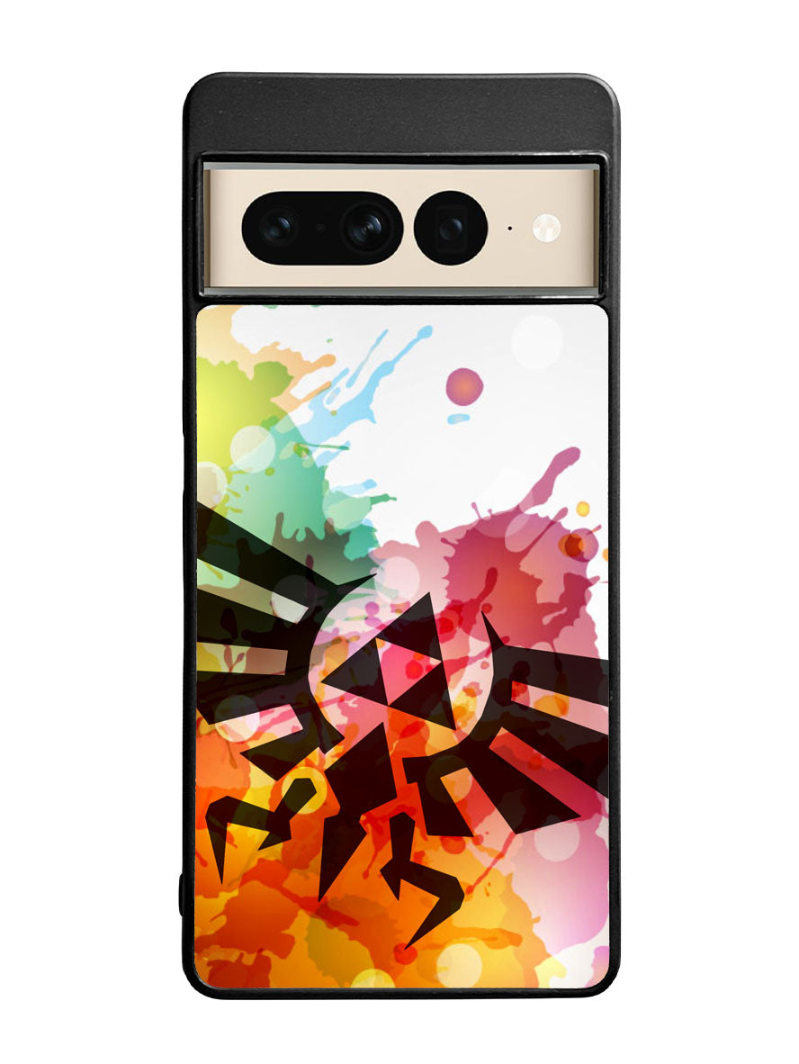Legend of Zelda Symbol Paint Google Pixel 7 Pro Case