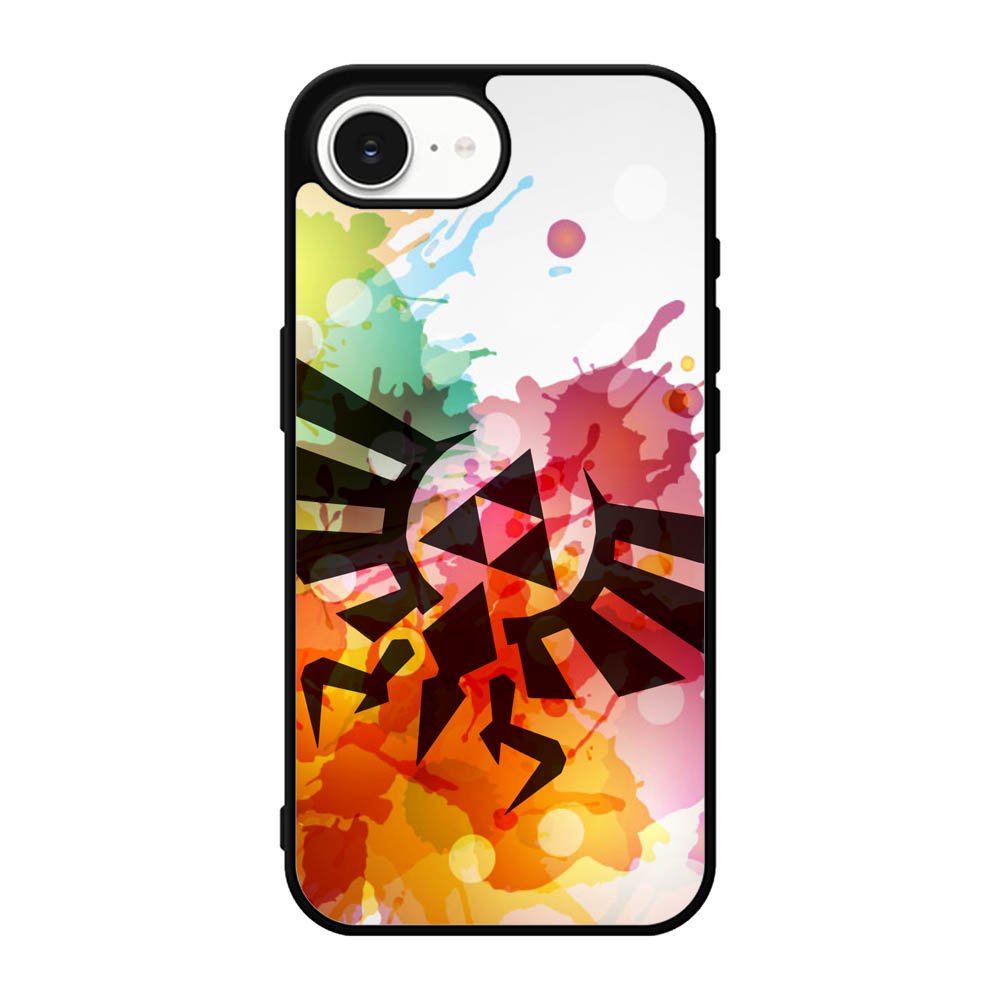 Legend of Zelda Symbol Paint iPhone 17e Case BC1334