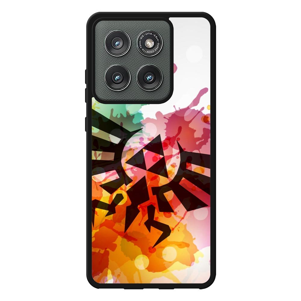 Legend of Zelda Symbol Paint Case Motorola Moto Edge 2025 BC1334