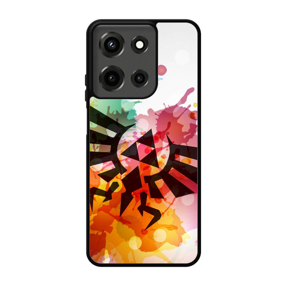 Legend of Zelda Symbol Paint Motorola Moto G 5G 2025 Case FE5974