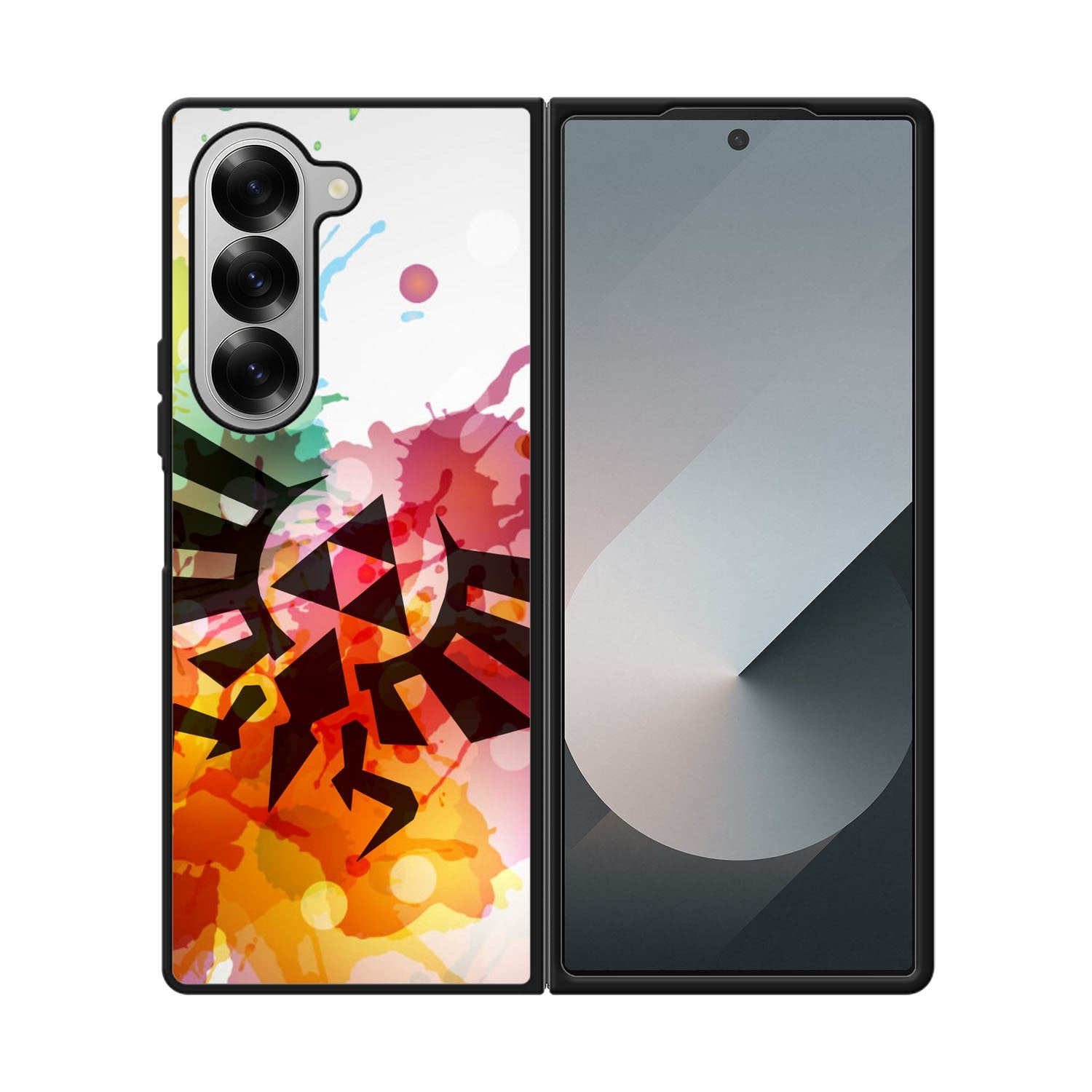 Legend of Zelda Symbol Paint Case Samsung Galaxy Z Fold 6 5G BC1334