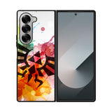 Legend of Zelda Symbol Paint Case Samsung Galaxy Z Fold 6 5G BC1334