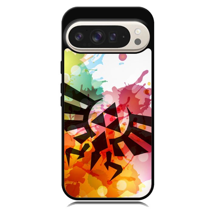 Legend of Zelda Symbol Paint Google Pixel 10 | Google Pixel 10 Pro Case BC1334