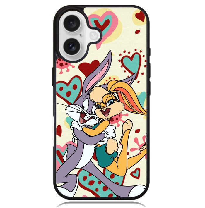 Bugs bunny and lola bunny Z3658 iPhone 16 Plus Case