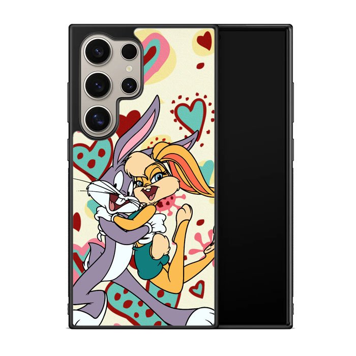 Bugs bunny and lola bunny Z3658 Samsung Galaxy S25 Ultra 5G Case