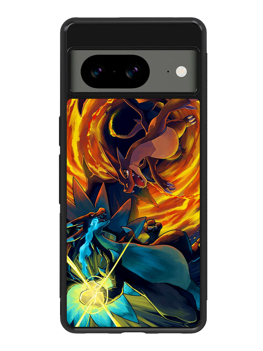 Pokemon Charizard Mega Evolution Google Pixel 8a Case
