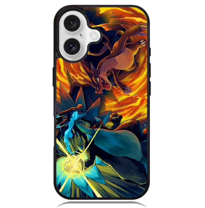 pokemon charizard mega evolution Case iPhone 16 BC1337