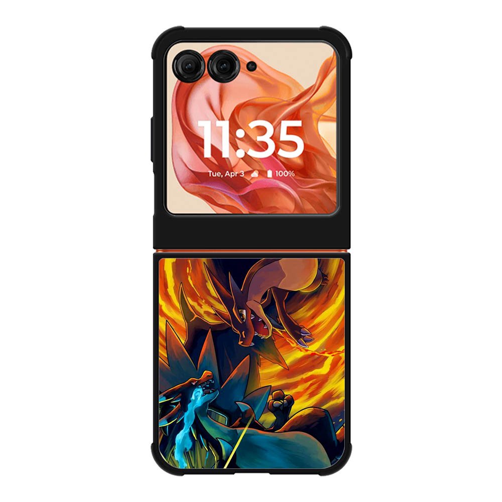 pokemon charizard mega evolution Motorola Moto Razr 2025/2024 , Moto Razr 60/50 Case BC1337