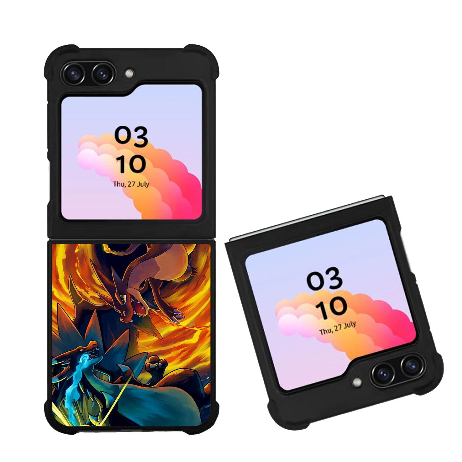 pokemon charizard mega evolution Case Samsung Galaxy Z Flip 5 5G BC1337