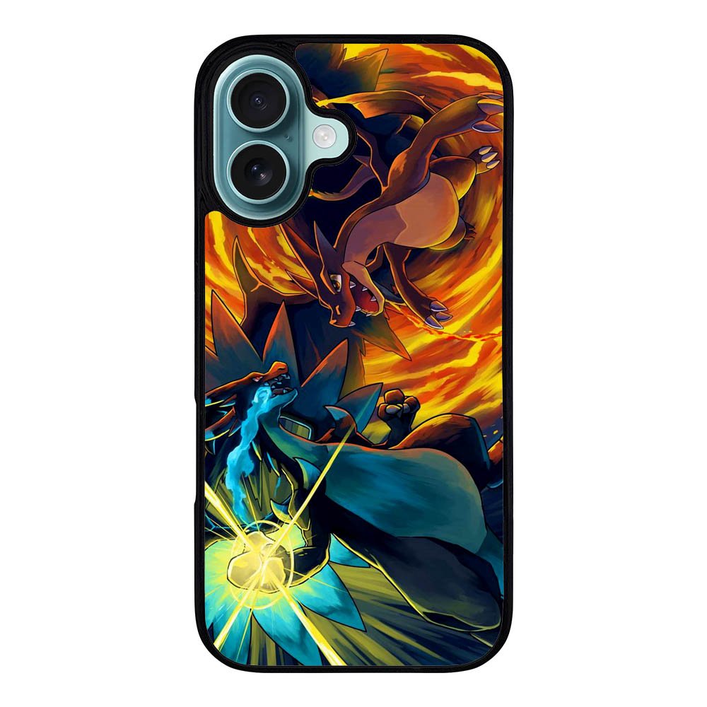 pokemon charizard mega evolution Case iPhone 16 Plus BC1337