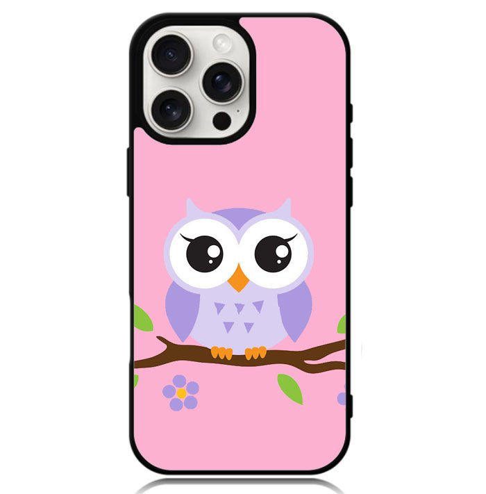 Owl Cute Z3814 iPhone 16 Pro Max Case