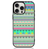 Pastel Aztec pattern Z3832 iPhone 16 Pro Max Case