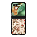 paris vintage Z3833 Motorola Moto RAZR 2025 Case