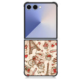 paris vintage Z3833 Samsung Galaxy Z Flip 7 Case