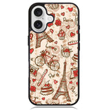 paris vintage Z3833 iPhone 16 Plus Case