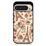 paris vintage Z3833 Google Pixel 9 Pro XL Case