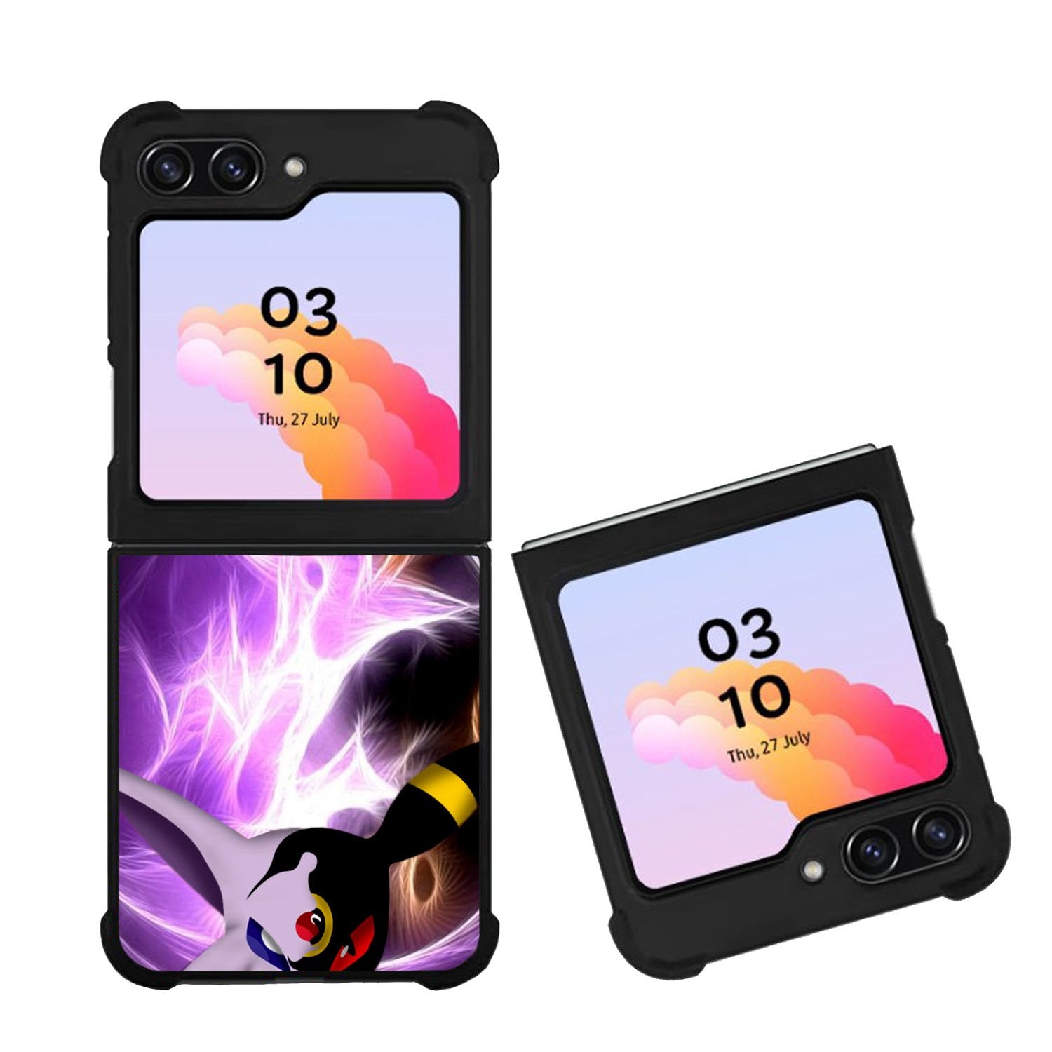 umbreon and espeon face Case Samsung Galaxy Z Flip 5 5G BC1338