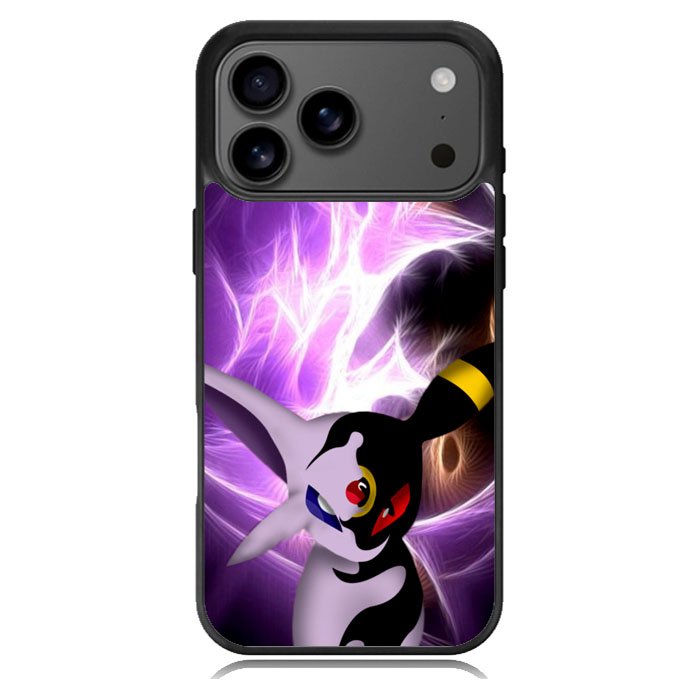 umbreon and espeon face iPhone 17 Pro Max Case BC1338