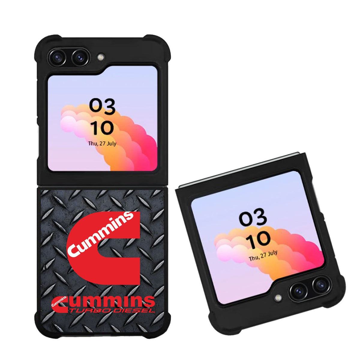 cummins turbo diesel logo Case Samsung Galaxy Z Flip 5 5G BC1342