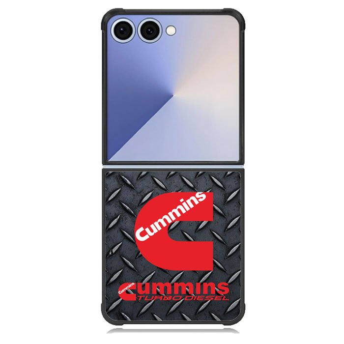 cummins turbo diesel logo Samsung Galaxy Z Flip 7 Case BC1342