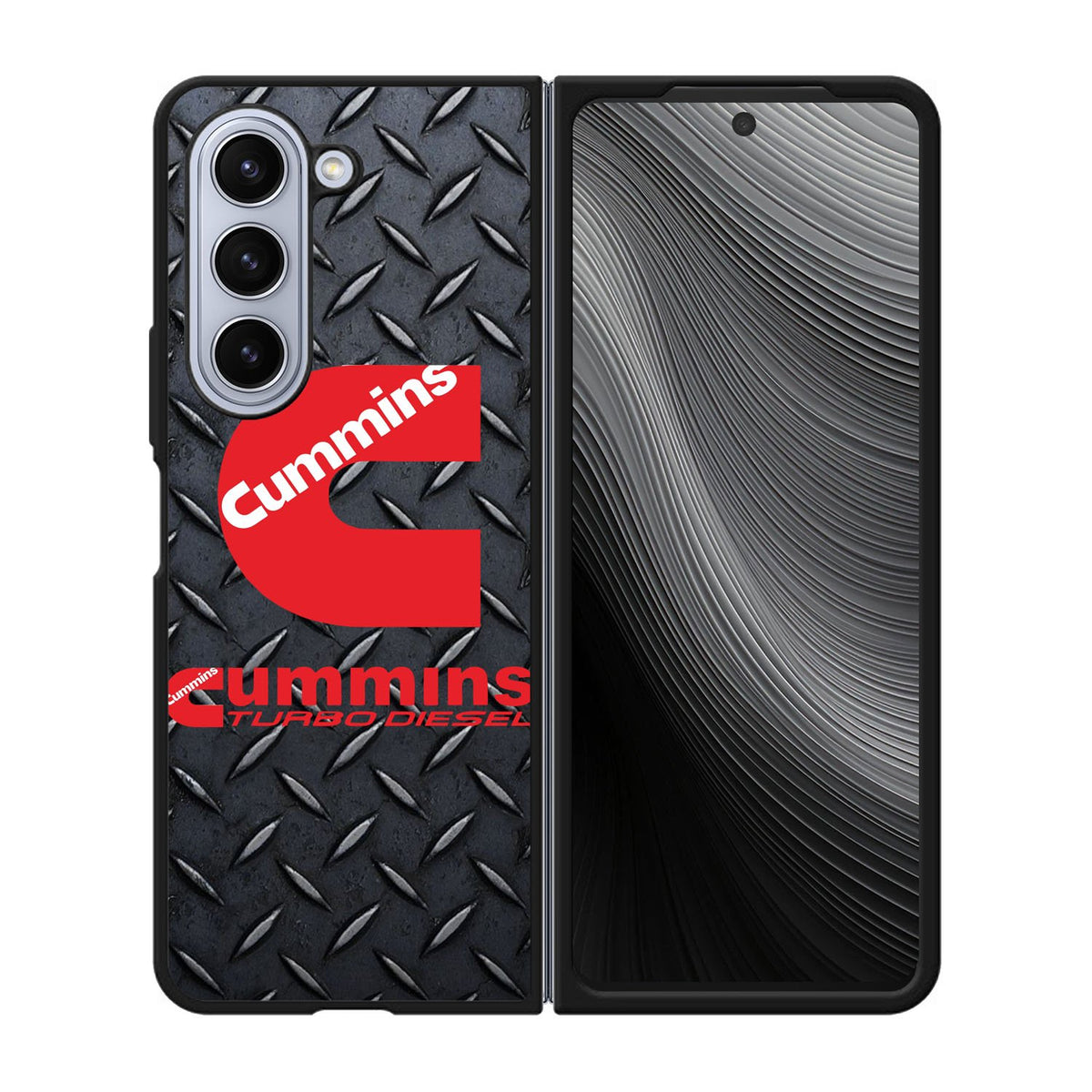 cummins turbo diesel logo Case Samsung Galaxy z Fold 5 5G BC1342