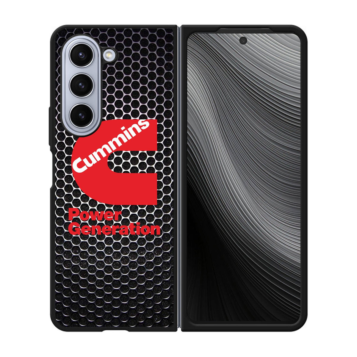 cummins Power Generation logo Case Samsung Galaxy z Fold 5 5G BC1343