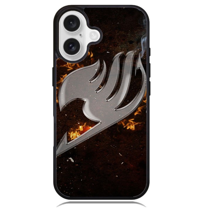 fairy tail Logo Fire Z3696 iPhone 16 Case