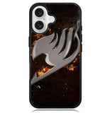 fairy tail Logo Fire Z3696 iPhone 16 Plus Case