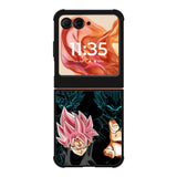 dragon ball super black goku Motorola Moto Razr 2025/2024 , Moto Razr 60/50 Case BC1344