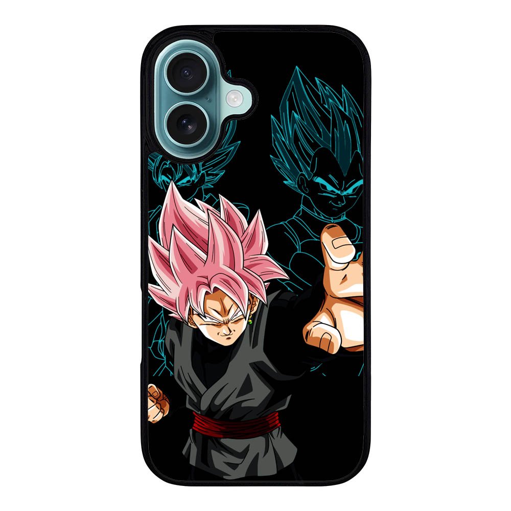dragon ball super black goku Case iPhone 16 Plus BC1344