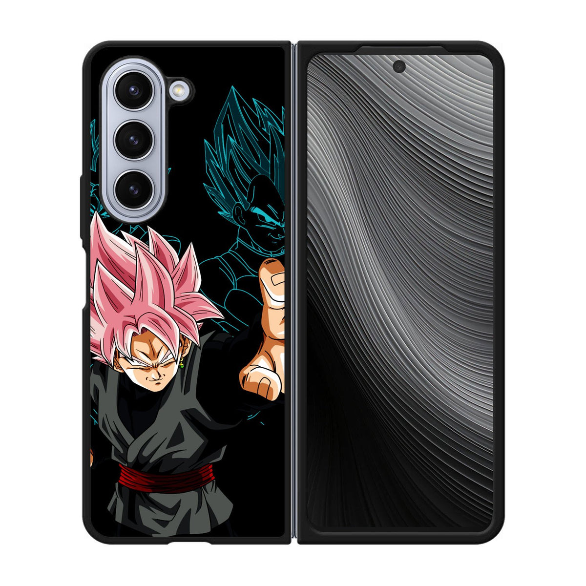 dragon ball super black goku Case Samsung Galaxy z Fold 5 5G BC1344