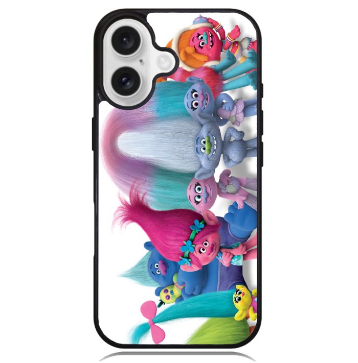 Trolls Movie Case iPhone 16 BC1348