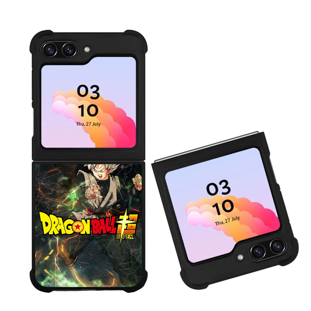 black goku dragon ball zuper Case Samsung Galaxy Z Flip 5 5G BC1349