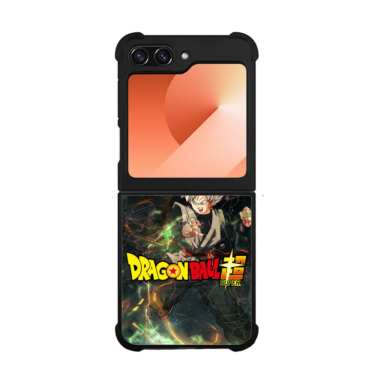 black goku dragon ball zuper Case Samsung Galaxy Z Flip 6 5G BC1349