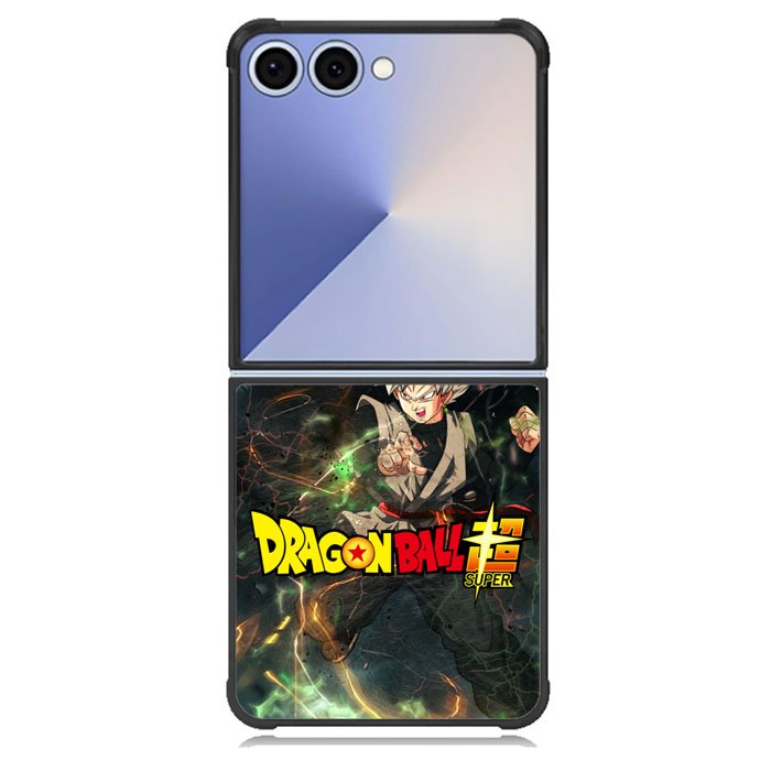 black goku dragon ball zuper Samsung Galaxy Z Flip 7 Case BC1349