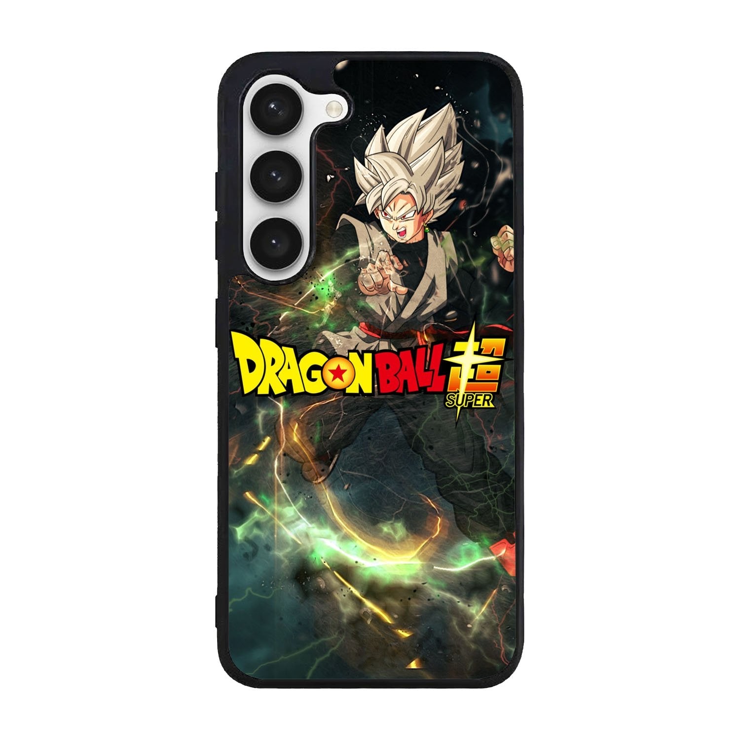 black goku dragon ball zuper Case Samsung Galaxy S25 Plus 5G BC1349